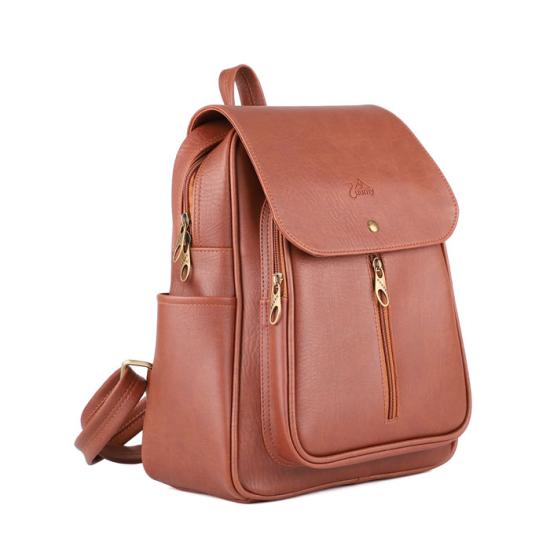 Balo nữ thời trang YUUMY YBA5 Da bò đậm